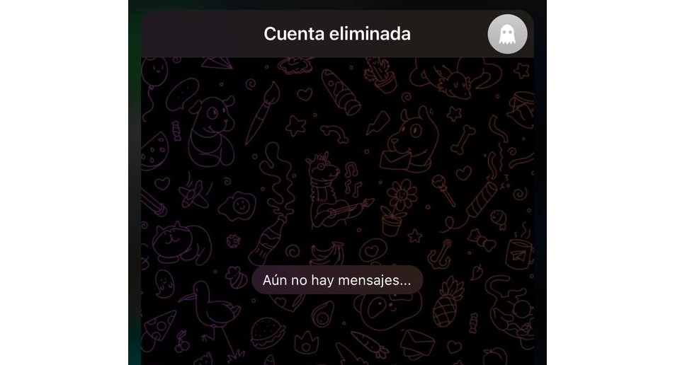 cuenta eliminada telegram