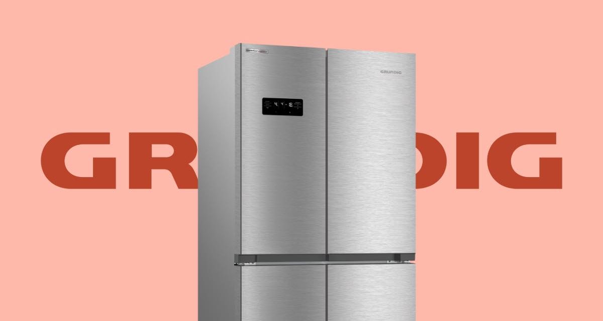 Grundig GQN21245XN, un frigorífico con cuatro puertas con tecnología Vitamine Zone
