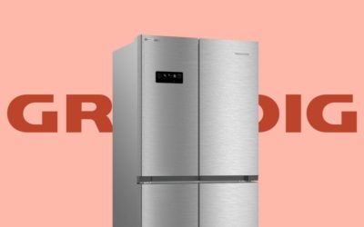 Grundig GQN21245XN, un frigorífico con cuatro puertas con tecnología Vitamine Zone