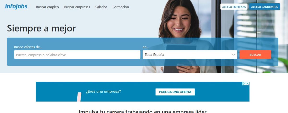 "Hola, soy de InfoJobs; tu currículum ha sido aprobado": mucho cuidado si recibes esta llamada 2 inicio-infojobs