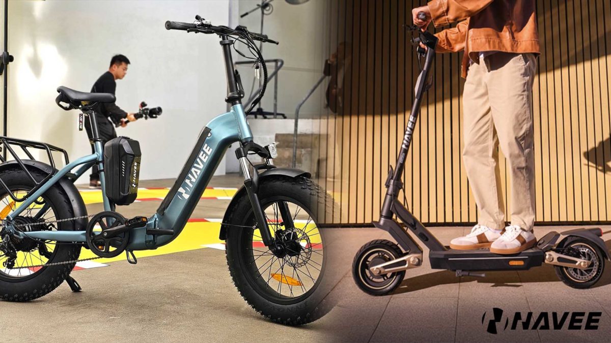 NAVEE F7 y ST3 Pro, bicicletas y patinetes eléctricos para moverse por la ciudad de forma sostenible 1