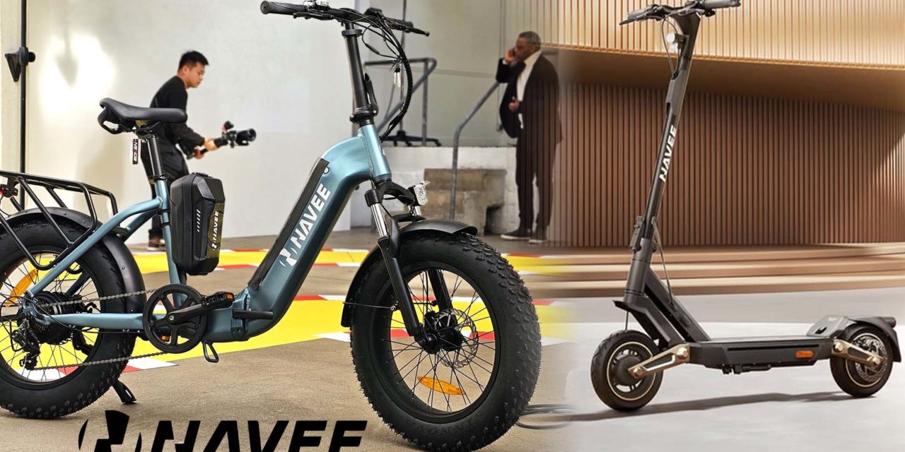 NAVEE F7 y ST3 Pro, bicicletas y patinetes eléctricos para moverse por la ciudad de forma sostenible