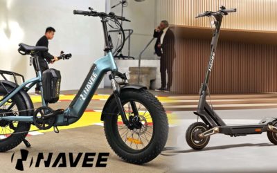 NAVEE F7 y ST3 Pro, bicicletas y patinetes eléctricos para moverse por la ciudad de forma sostenible