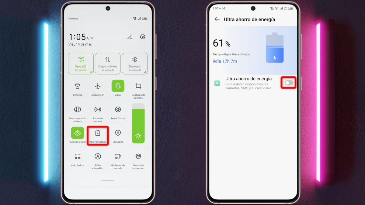 No me llegan mensajes de WhatsApp hasta que abro la aplicación: causas y posibles soluciones al problema 5 No me llegan mensajes de WhatsApp hasta que abro la aplicación - Desactiva el modo Ahorro de batería