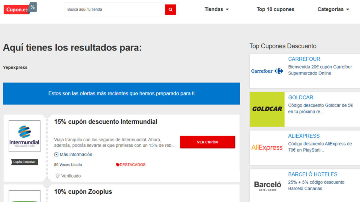 Mejores páginas web para encontrar links y enlaces de Yepexpress