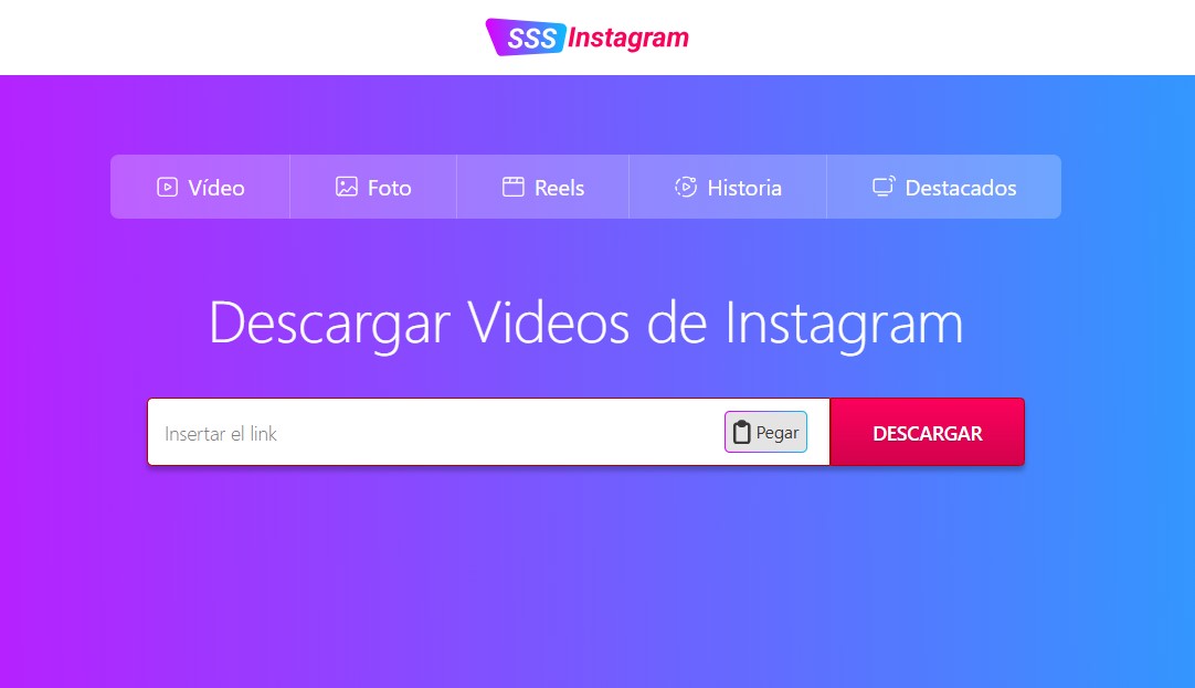 Cómo descargar un vídeo de Instagram: todas las opciones posibles 6 sssinstagram