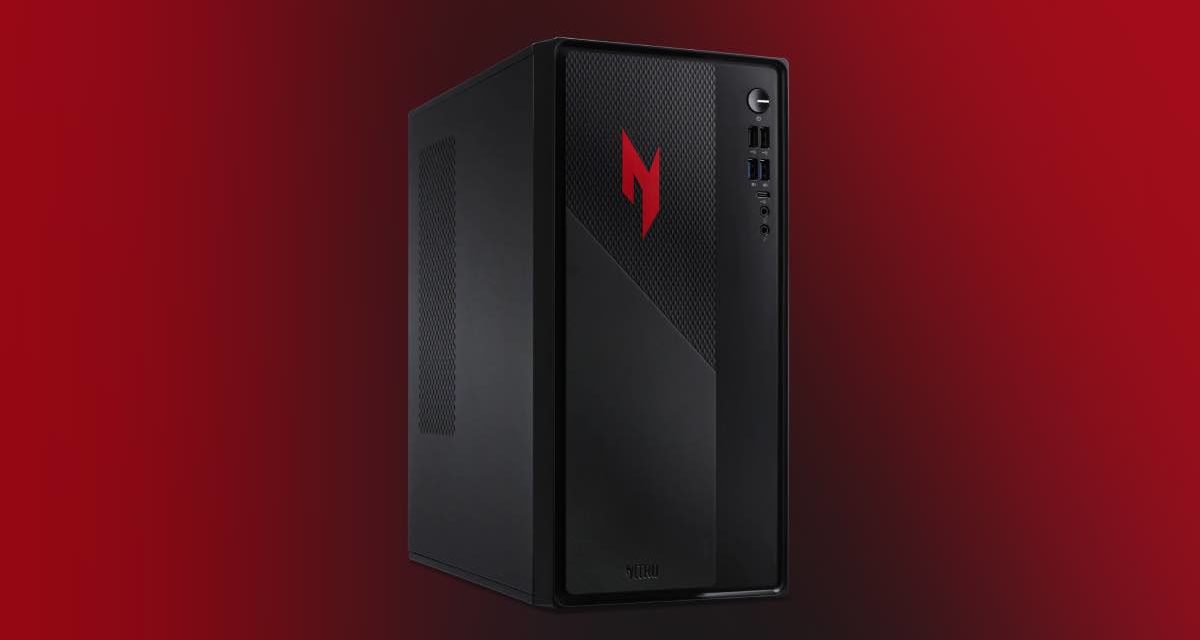 Acer Nitro 20, un ordenador de sobremesa minimalista y de alto rendimiento