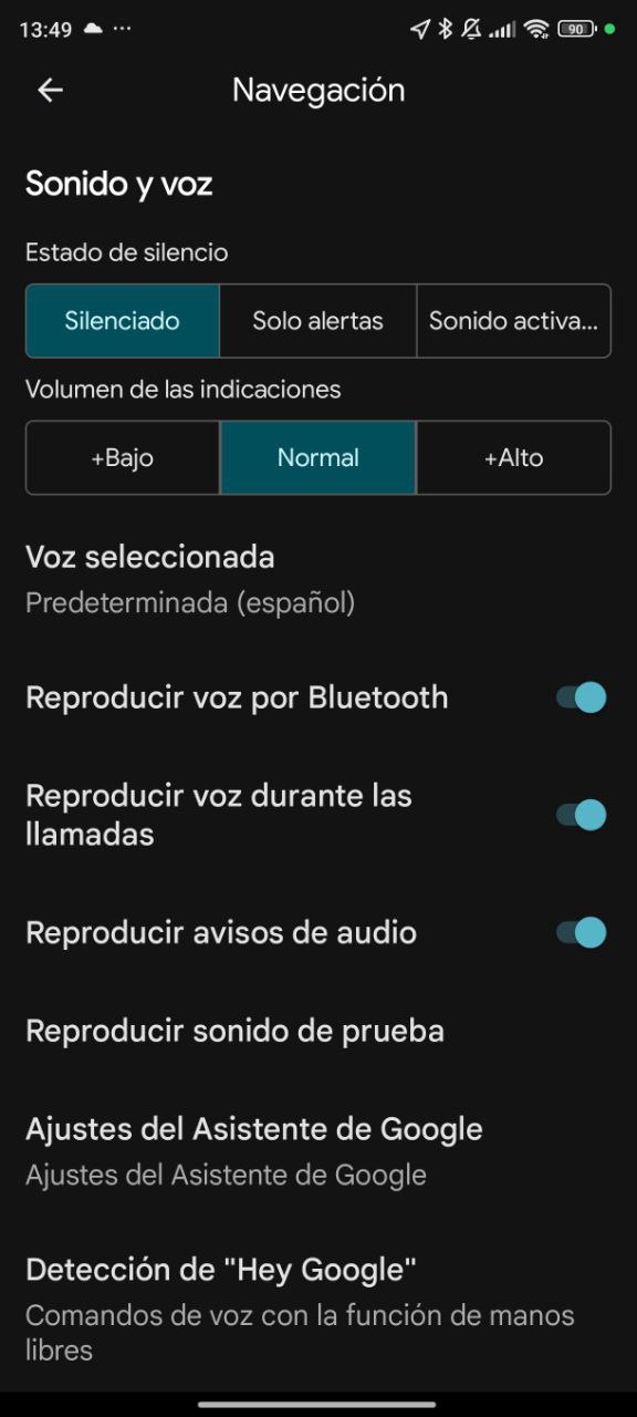 Cómo activar la detección de balizas Bluetooth en Google Maps para no perder la señal en túneles 3 activar detección balizas Bluetooth Google Maps tuneles 1