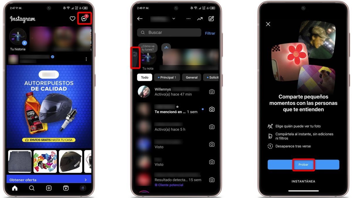 ¿Qué es una instantánea en Instagram? Así es la nueva función de la red social 2 ¿Qué es una instantánea en Instagram? Así es la nueva función de la red social 1