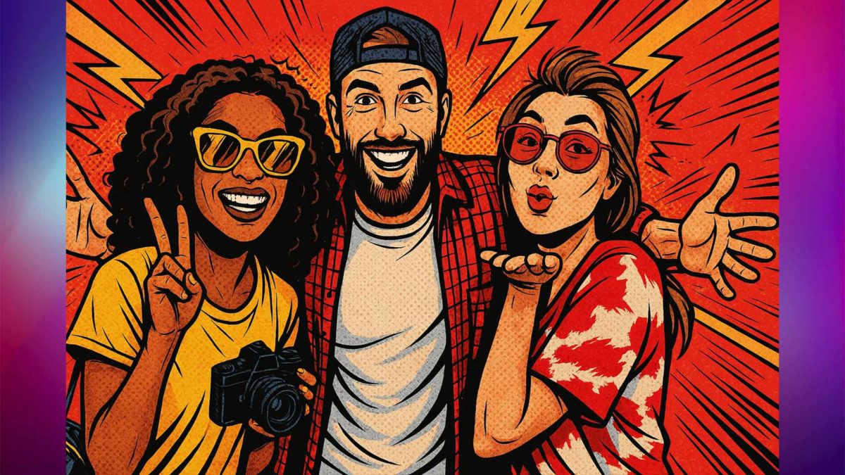 Los 14 estilos de imagen para la IA de ChatGPT que más triunfan en redes sociales 10 Estilos de imagen para la IA de ChatGPT que más triunfan en redes sociales - Cómic