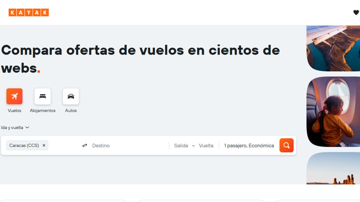 Apps y webs para encontrar ofertas de última hora con escapadas para Semana Santa - KAYAK