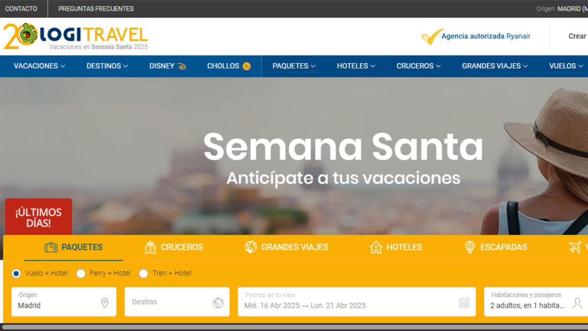 Apps y webs para encontrar ofertas de última hora con escapadas para Semana Santa - Logi Travel
