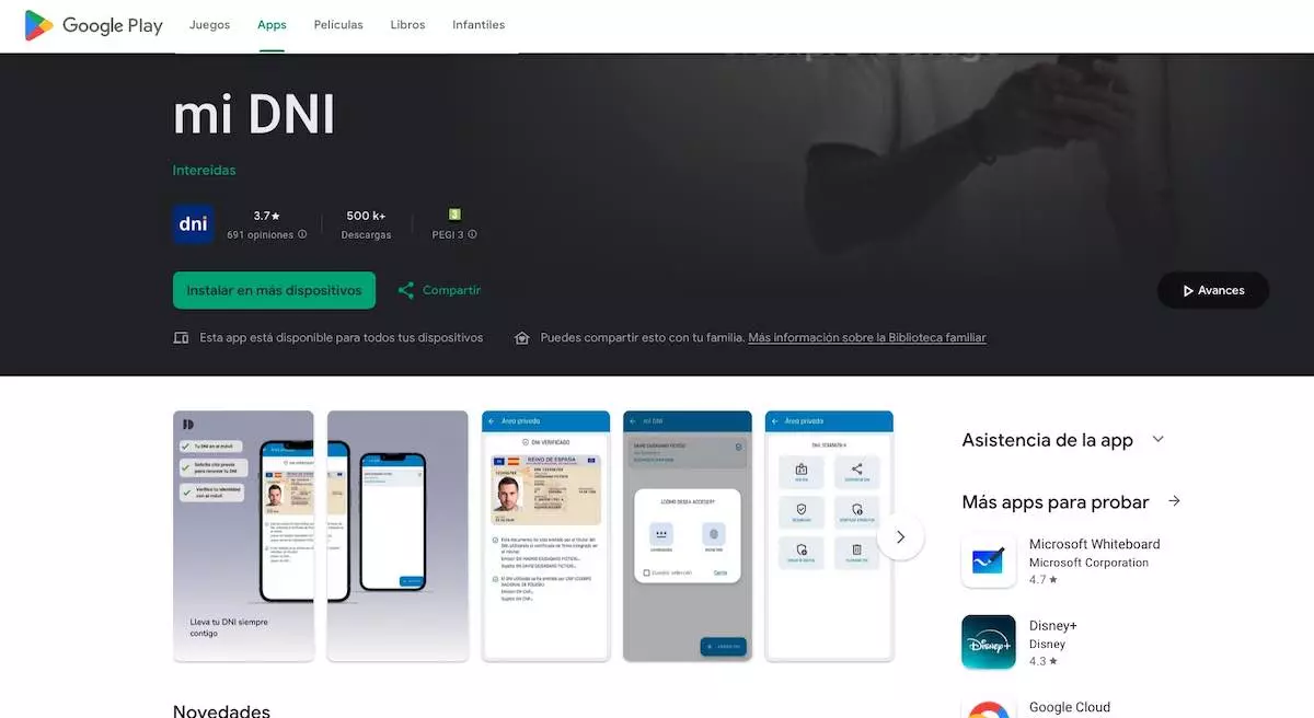 ¿La app 'mi DNI' es oficial? Mucho cuidado con esta app falsa del DNI digital 2 ¿La app 'mi DNI' es oficial? Mucho cuidado con esta app falsa del DNI digital 1