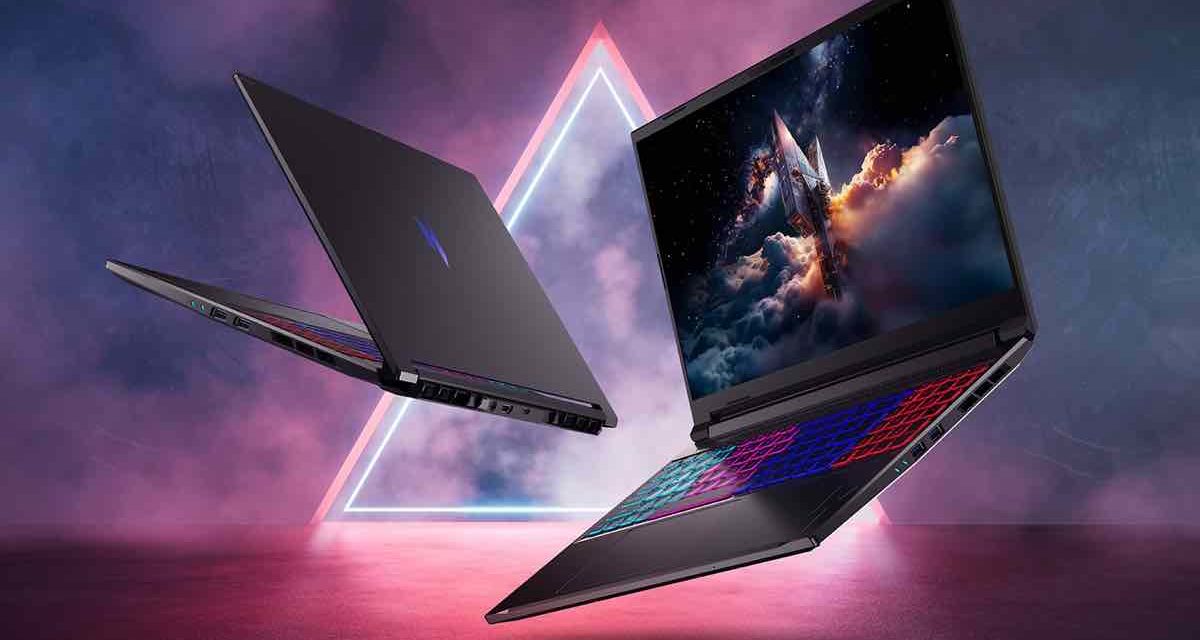 Acer Nitro 16S AI y V16S AI, portátiles delgados con buena conectividad para ‘gamers’ y ‘streamers’