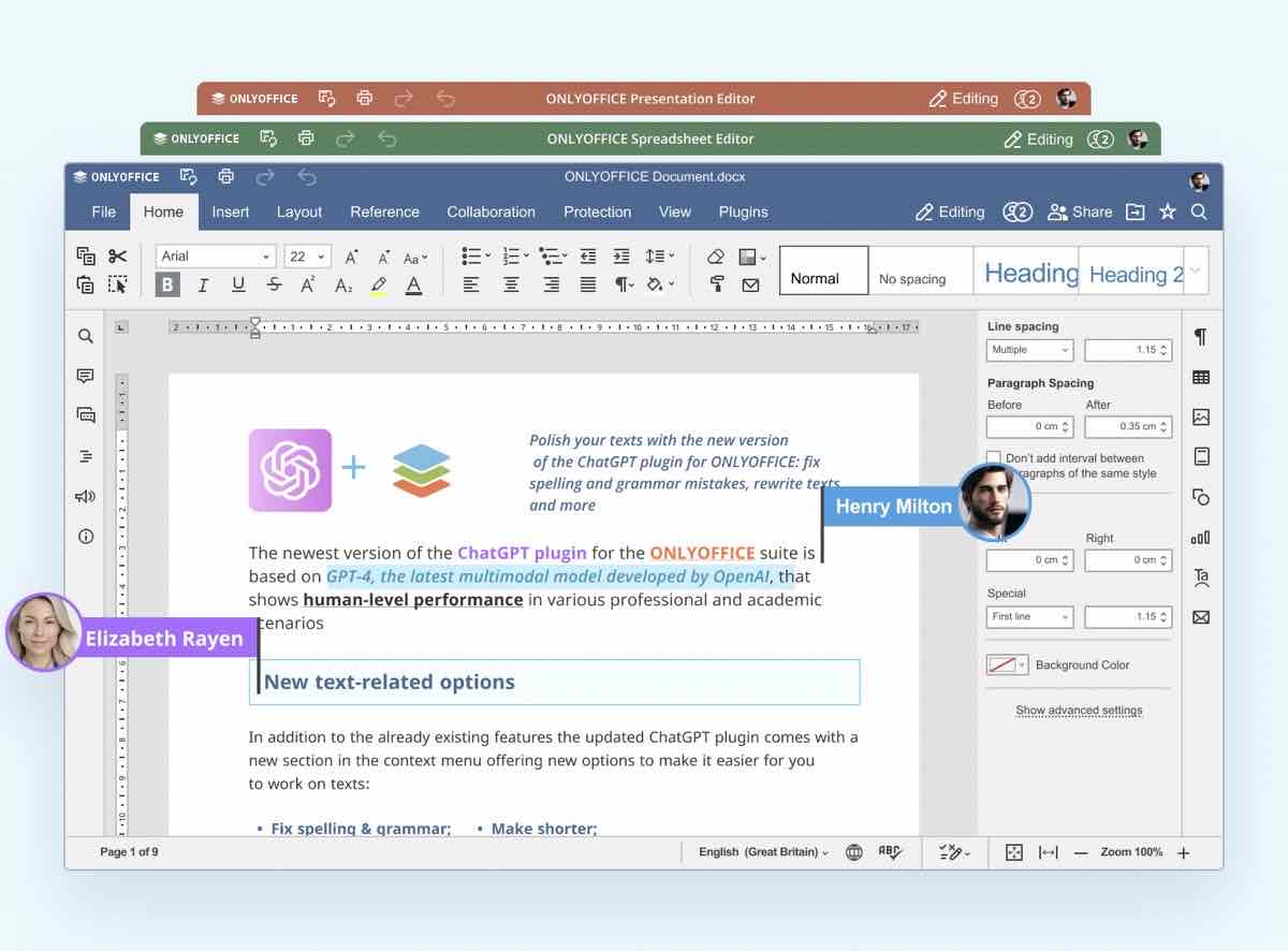 ONLYOFFICE, la 'suite' ofimática de código abierto que desafía a Microsoft y Google 3 onlyoffice
