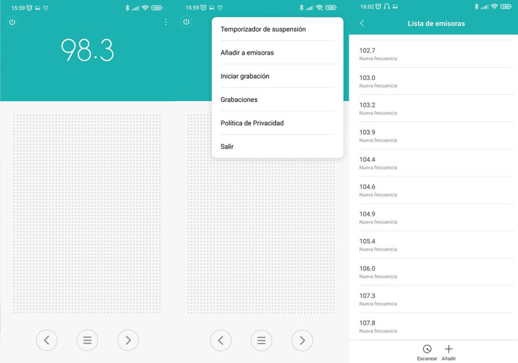Las 7 mejores apps de radio FM sin Internet gratis para Android 4 radio xiaomi