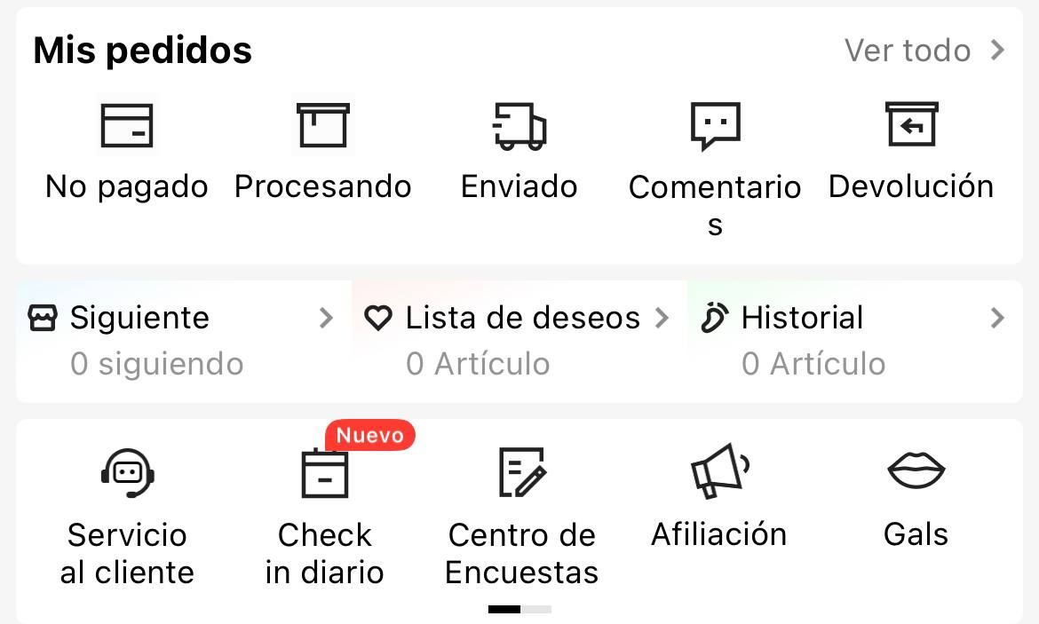 Cómo hacer el seguimiento de un pedido en Shein 2 Cómo hacer el seguimiento de un pedido en Shein en el móvil