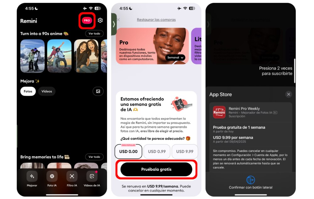 Cómo usar gratis Remini AI para cambiar las fotos con inteligencia artificial 2 usar gratis remini ai inteligencia artificial