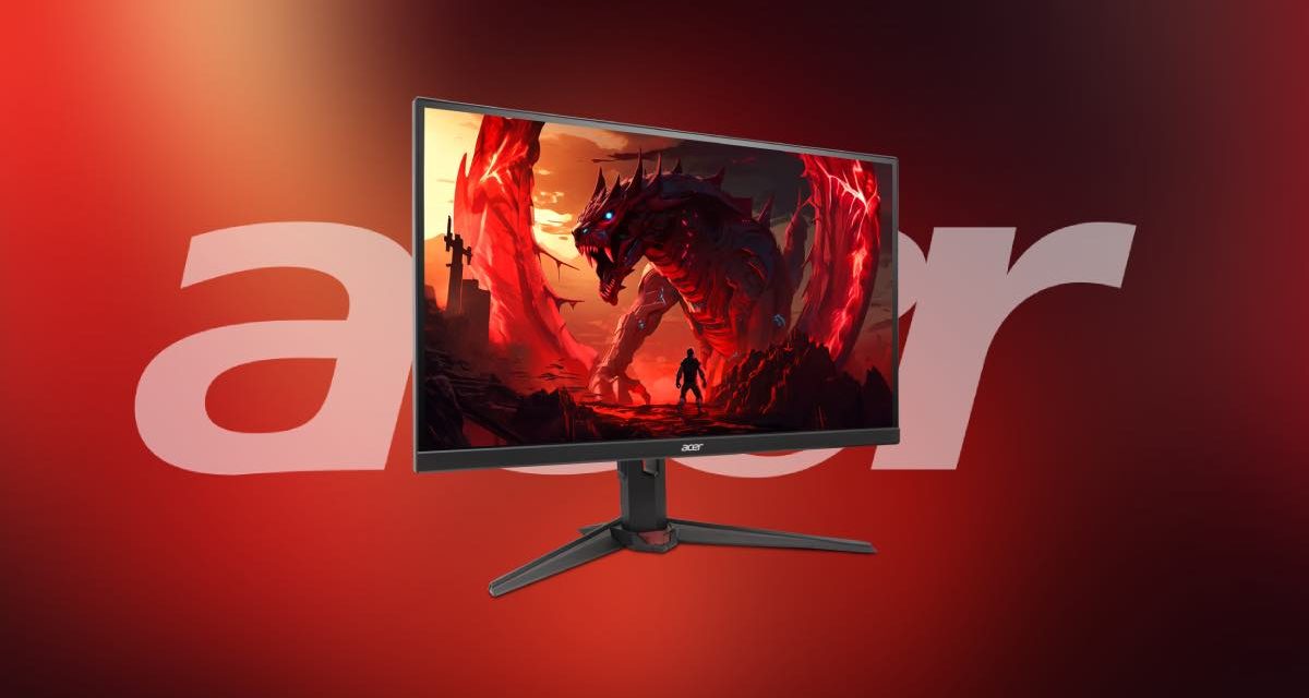 Imágenes 4K compatibles con HDR10 y tasas de refresco de hasta 600 Hz: así son los nuevos monitores gaming de Acer