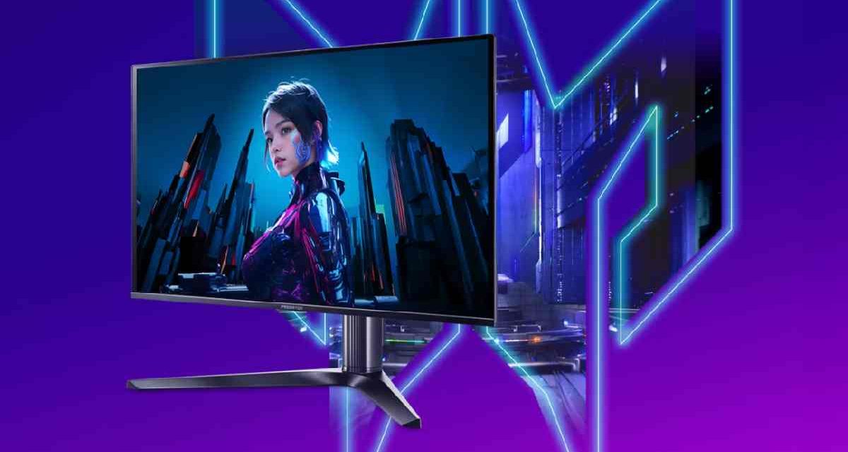 Acer Predator, monitores QD-OLED con tasas de refresco de 500 Hz y resolución 4K