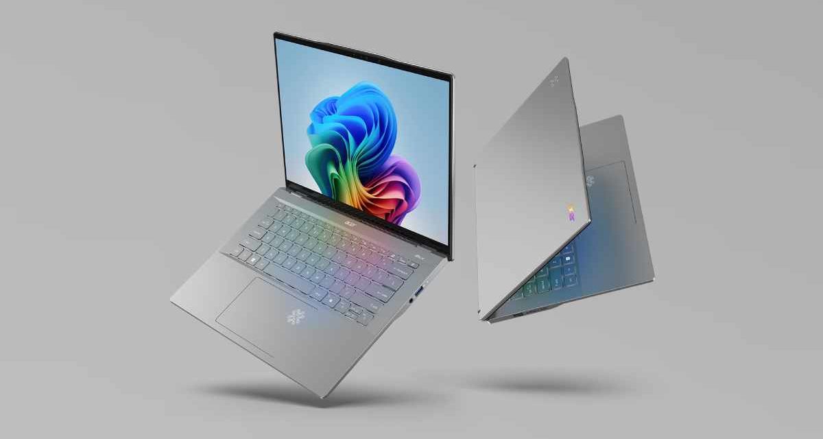 Acer Swift X Duo, portátiles para profesionales con tarjetas gráficas NVIDIA y pantallas OLED