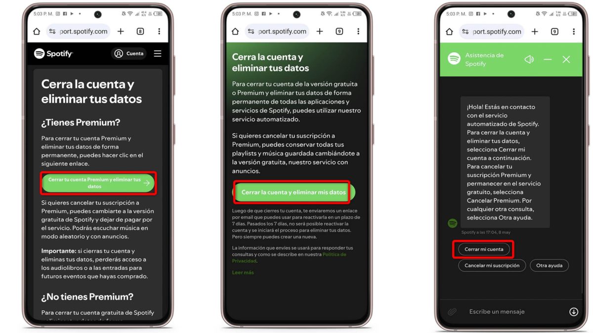 Cómo darse de baja en Spotify: guía paso a paso 5 Así puedes eliminar tu cuenta de Spotify