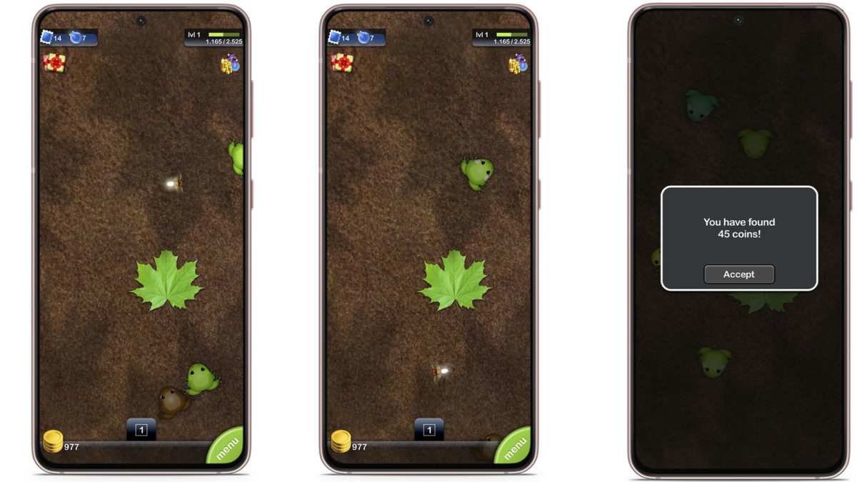 Cómo conseguir nuevas ranas en Pocket Frogs 5 Formas de conseguir nuevas ranas en Pocket Frogs - Hacer clic en las luciérnagas