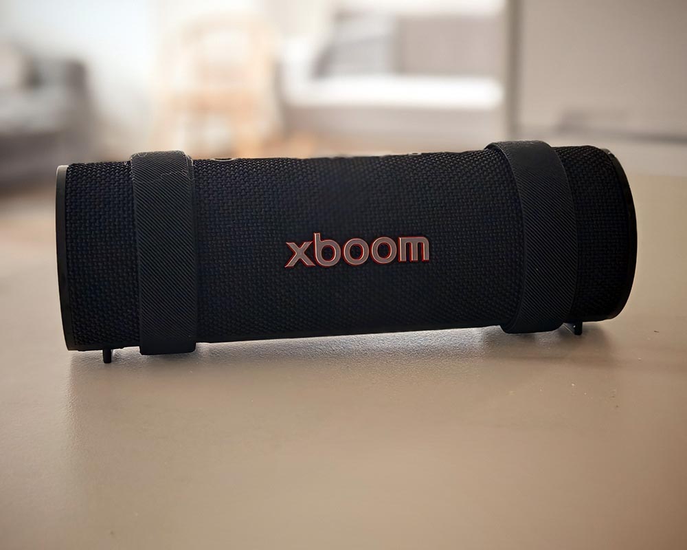 6 características clave del altavoz inalámbrico LG xboom Grab - Diseño y estilo único
