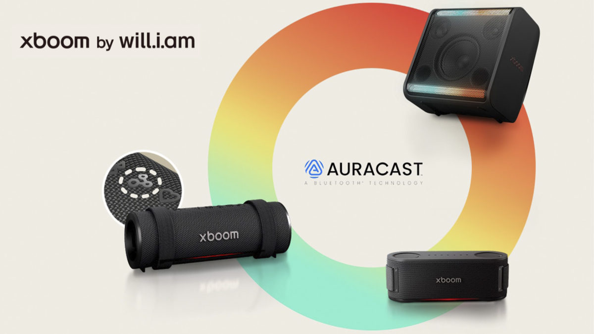 6 características clave del altavoz inalámbrico LG xboom Grab - Tecnología Auracast