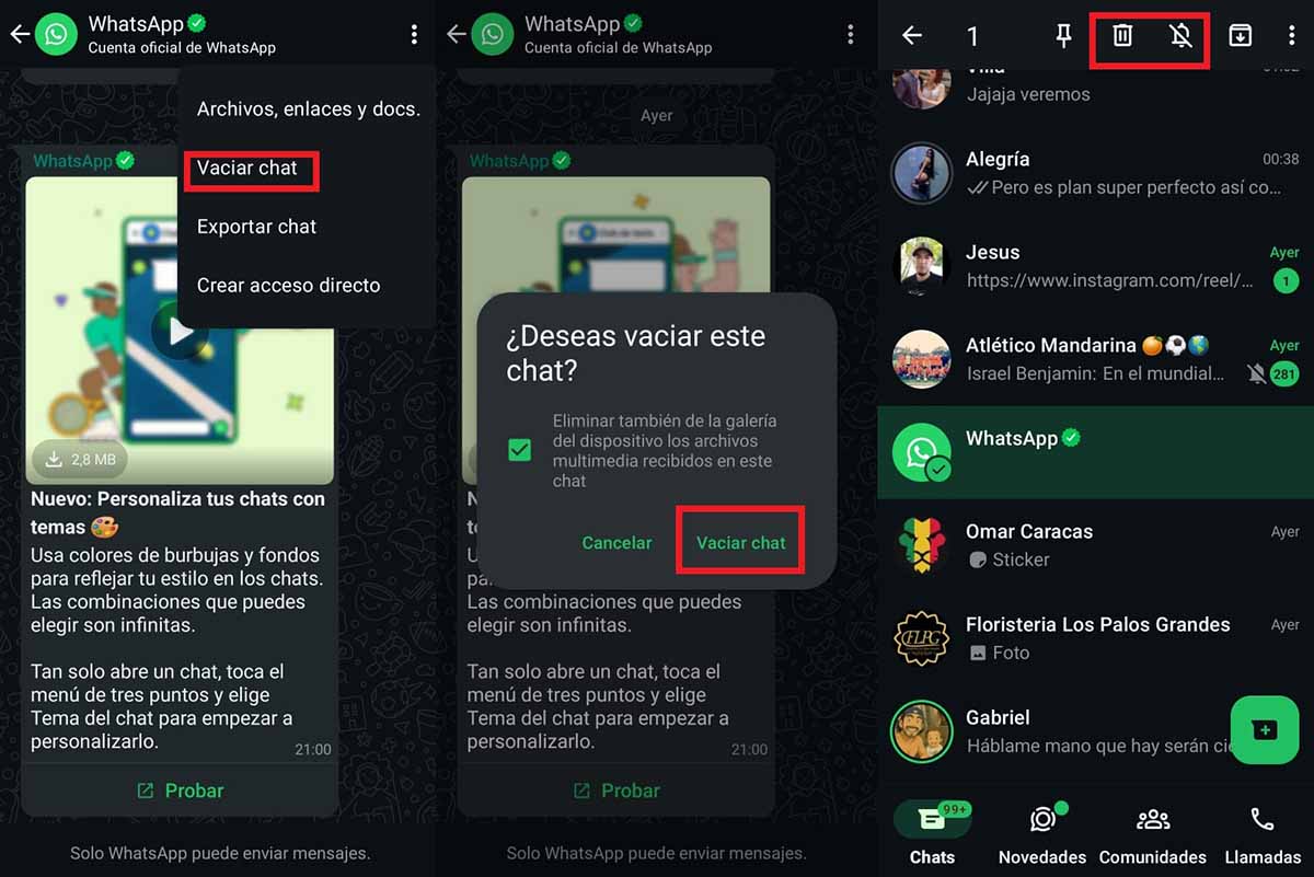 novedades whatsapp