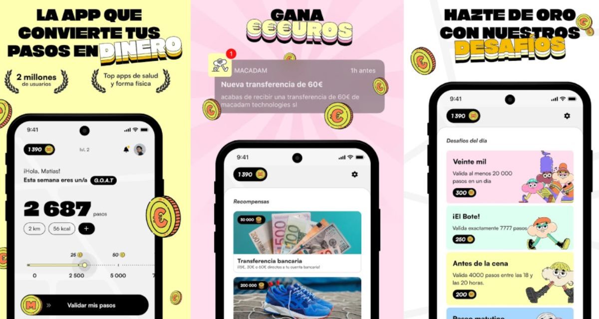 Opiniones sobre la app Macadam para ganar dinero mientras caminas en 2025: ¿Es fiable?