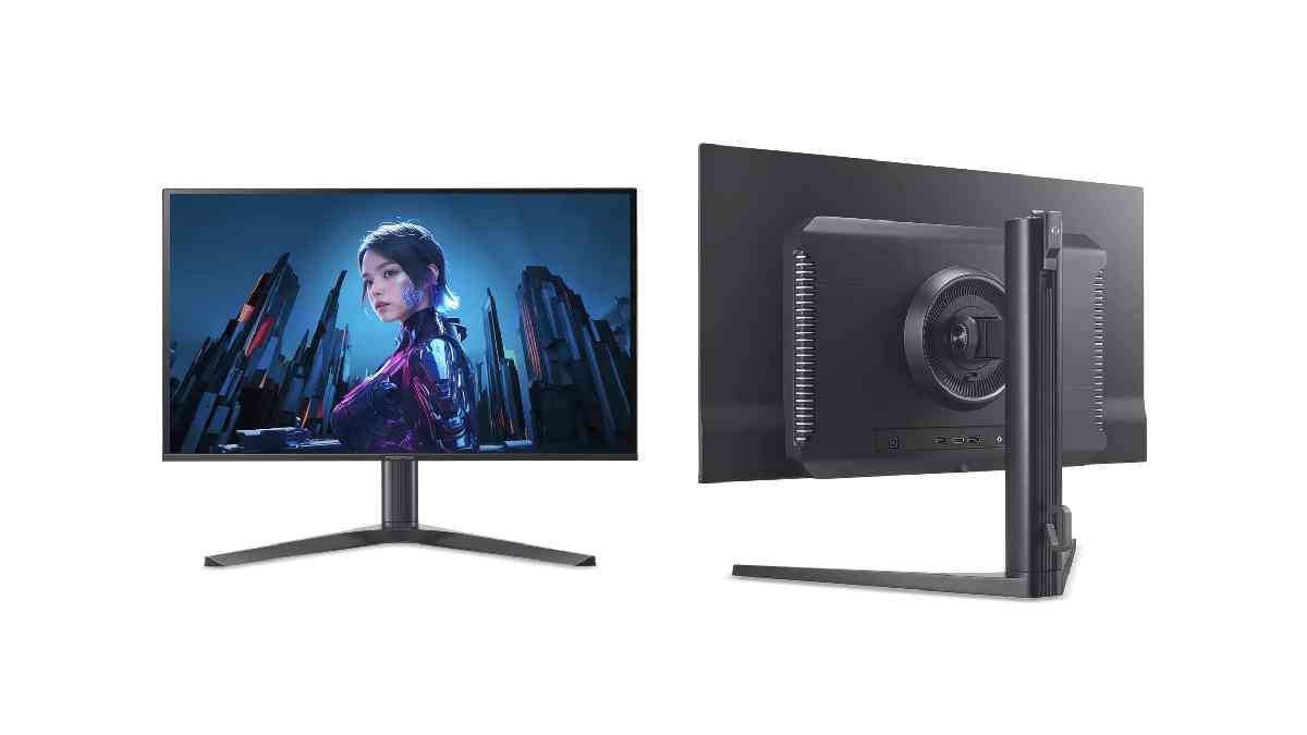 PREDATOR X27 QD-OLED trasera frontal