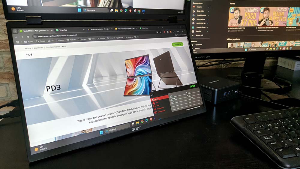 Mi experiencia con el monitor profesional Acer PD3 tras un mes de uso 1
