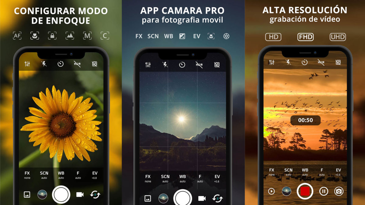 Las 14 mejores apps de fotografía para sacarle más partido a la cámara del móvil 3 Apps de fotografía imprescindibles para tu móvil - ProCam X