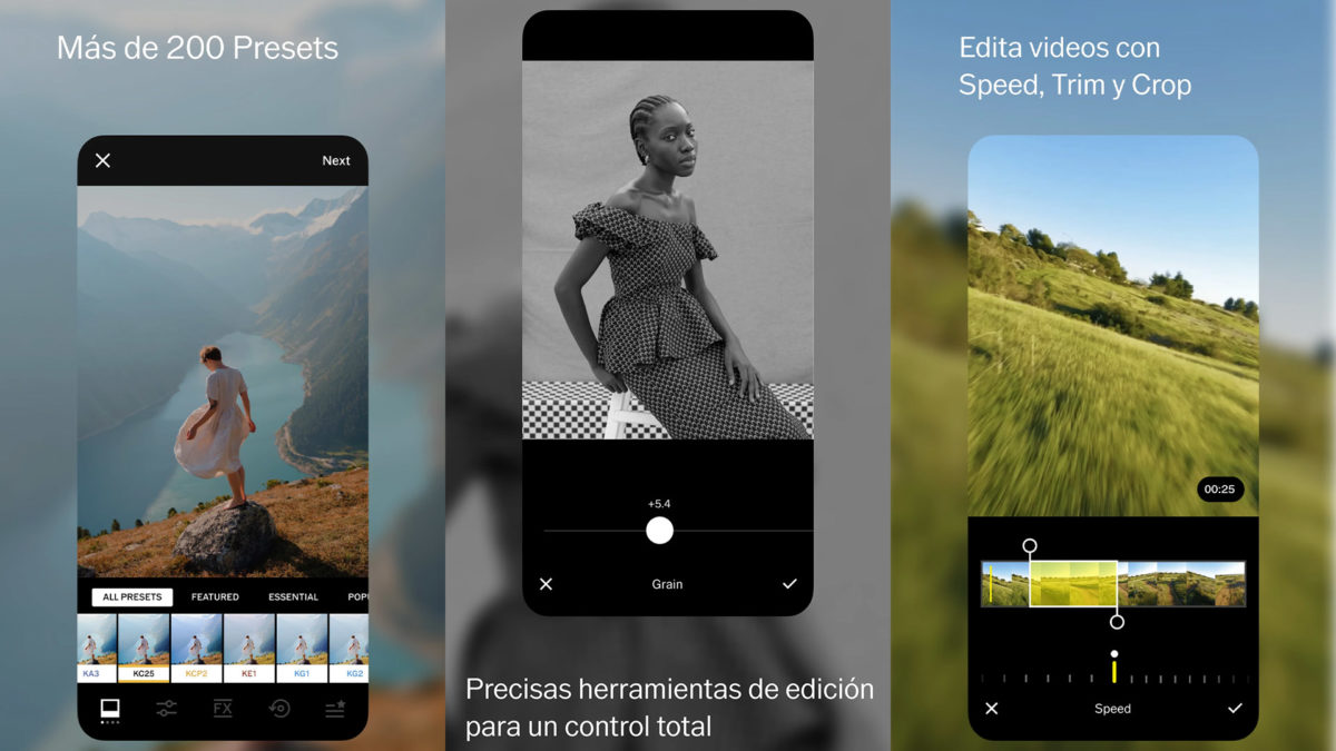 Las 14 mejores apps de fotografía para sacarle más partido a la cámara del móvil 6 Apps de fotografía imprescindibles para tu móvil - VSCO