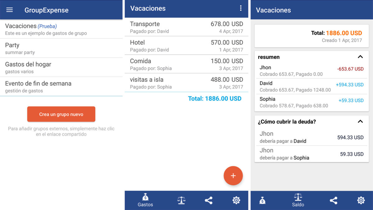 Apps para gestionar gastos compartidos en vacaciones en 2025 - Group Xpense 
