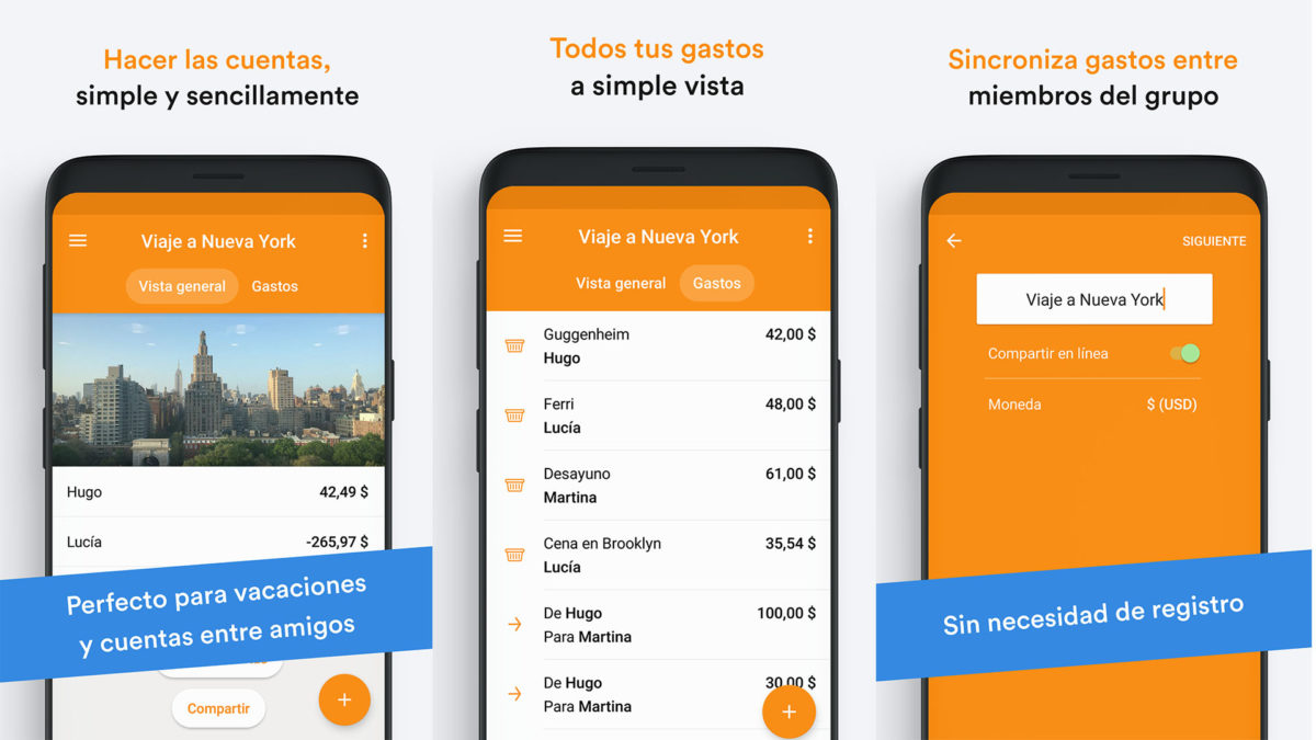 Apps para gestionar gastos compartidos en vacaciones en 2025 - Splid 