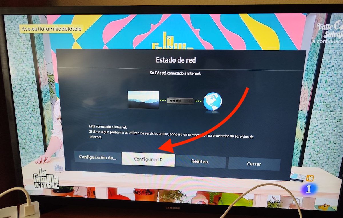 Cómo cambiar la DNS en tu televisor Samsung paso a paso 4 cambiar dns samsung tv 1
