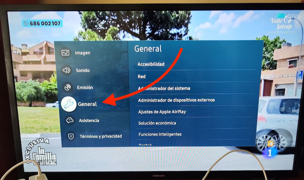 Cómo cambiar la DNS en tu televisor Samsung paso a paso 2 cambiar dns samsung tv 2