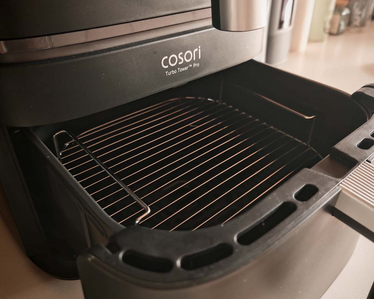 Cosori Turbo Tower Pro Smart Chef Edition rejilla