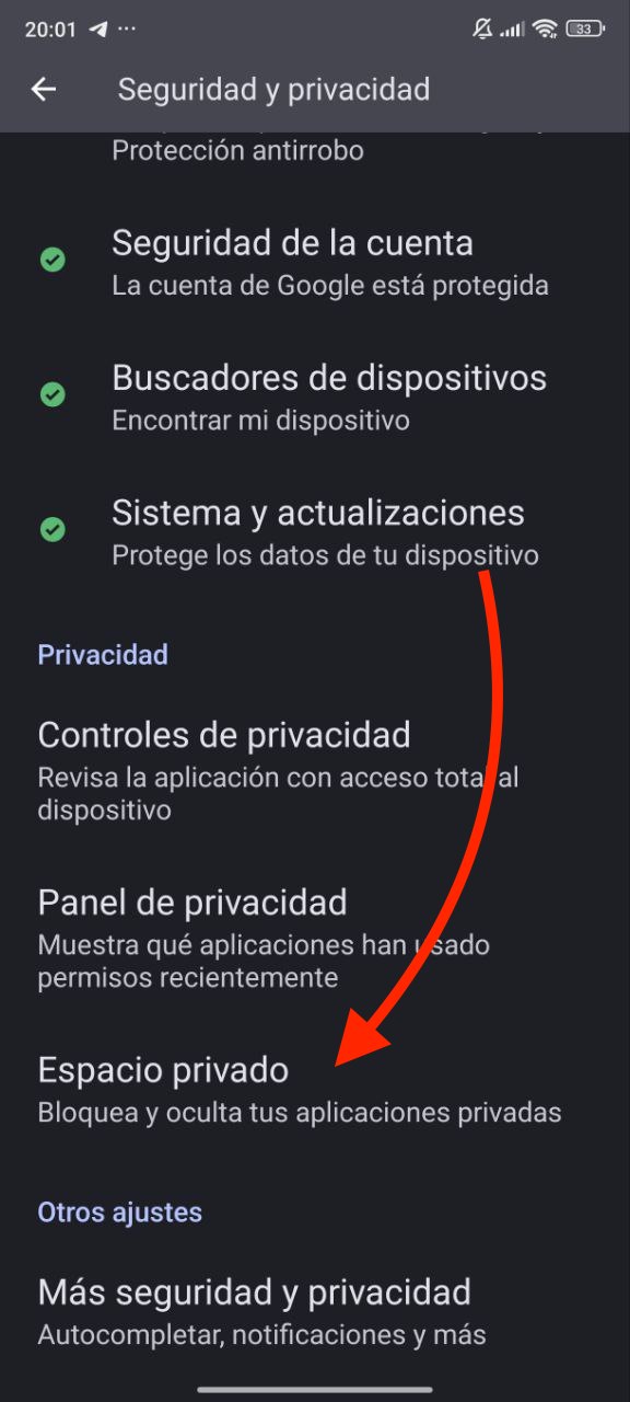 10 funciones de privacidad que deberías tener ya activadas en tu móvil Android 6 funciones privacidad android seguridad 2025 4
