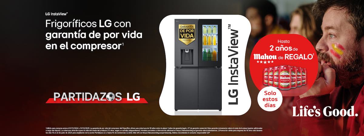 Los Partidazos LG traen premio y sólo esta semana puedes llevarte el doble 2 Los Partidazos LG traen premio y sólo esta semana puedes llevarte el doble 1