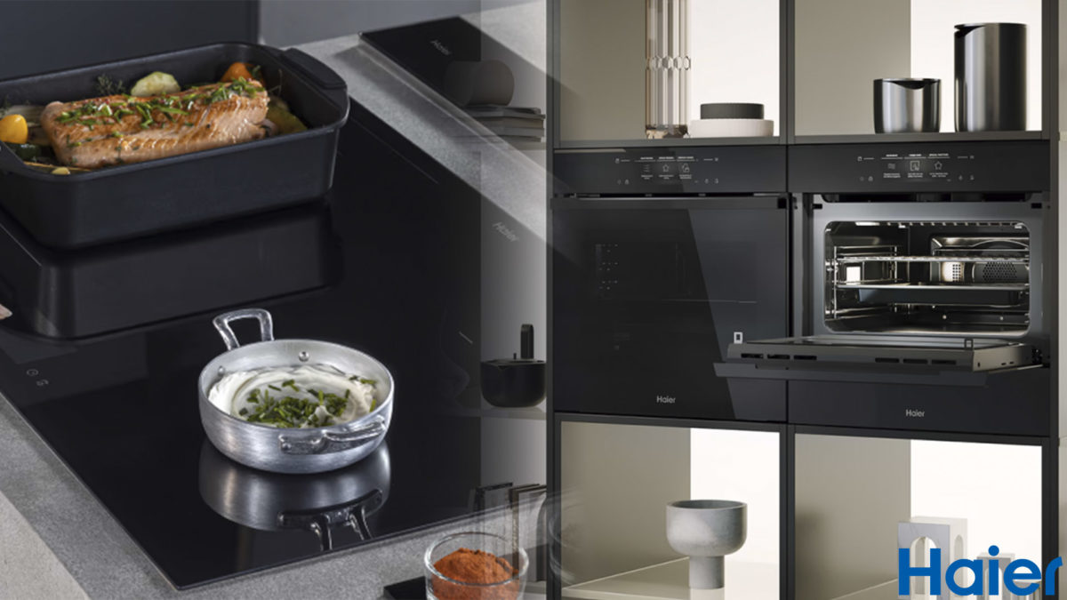 La cocina inteligente de Haier ahora innova con las recetas de Dani García 4 Productos de Haier que hacen posible la cocina inteligente con Dani García - Hornos y placas ID Series 6 con Bionicook