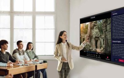 LG CreateBoard, pantallas interactivas con funciones de IA para centros educativos y empresas