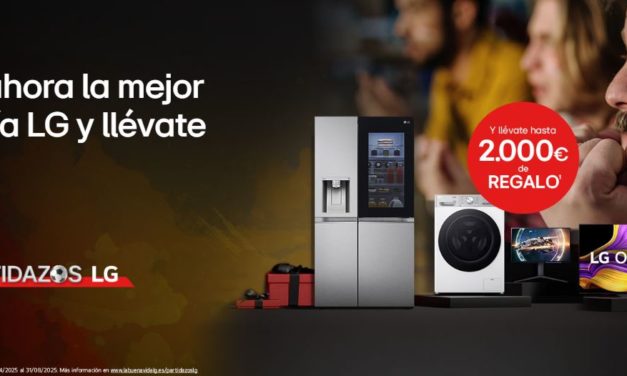 Los Partidazos LG traen premio y sólo esta semana puedes llevarte el doble
