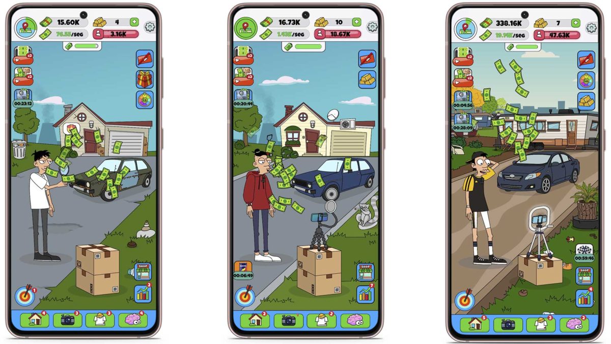 Los 7 mejores trucos para triunfar en el juego de moda 'Lamar: Vlogger ocioso' 2 Los 7 mejores trucos para triunfar en el juego de moda 'Lamar: Vlogger ocioso' - Sácale el jugo al modo ocioso