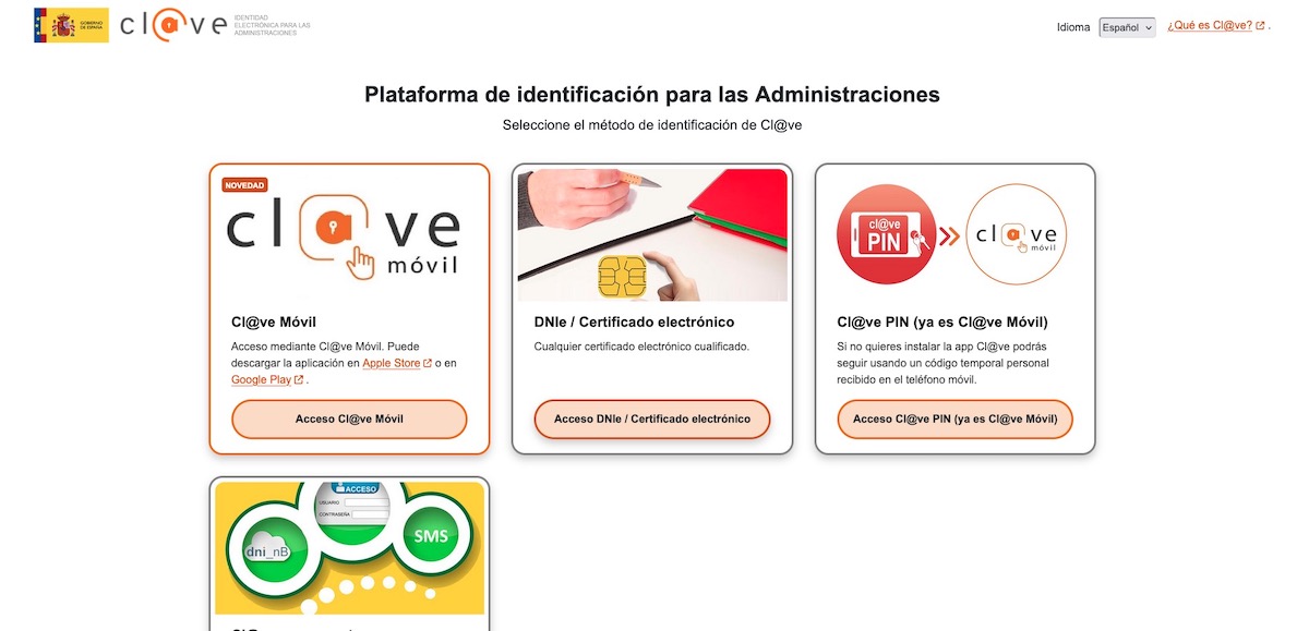 Usar número de teléfono en miDGT