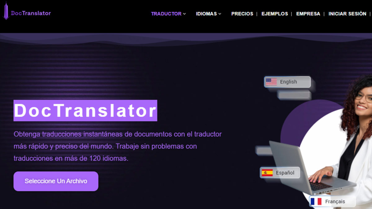 He buscado el mejor traductor de documentos online gratis: sólo estos me han convencido 6 Mejor traductor de documentos online gratis - DocTranslator
