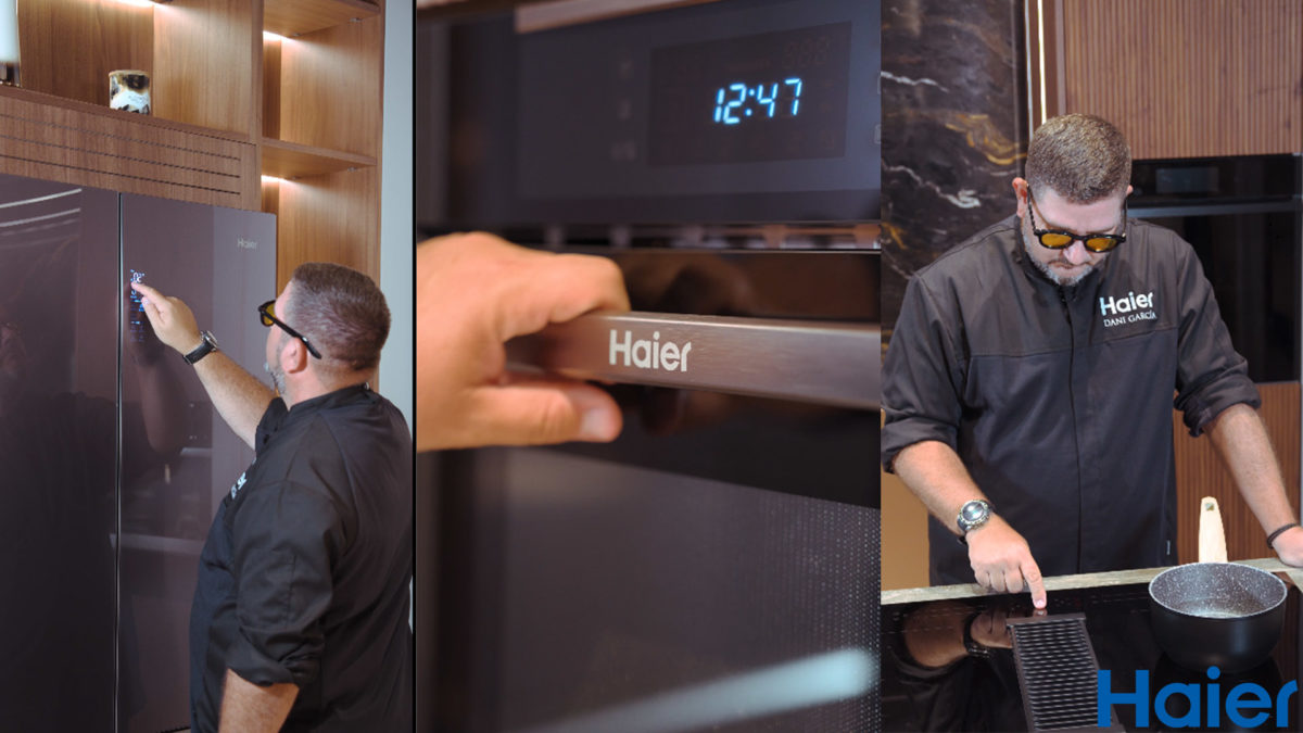 La cocina inteligente de Haier ahora innova con las recetas de Dani García 2 Haier y Dani García, el maridaje perfecto