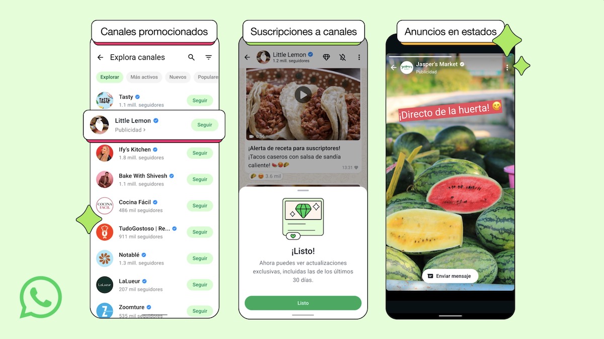 Se cumplen las peores previsiones: WhatsApp introduce la publicidad en los estados 1 Estados WhatsApp publicidad